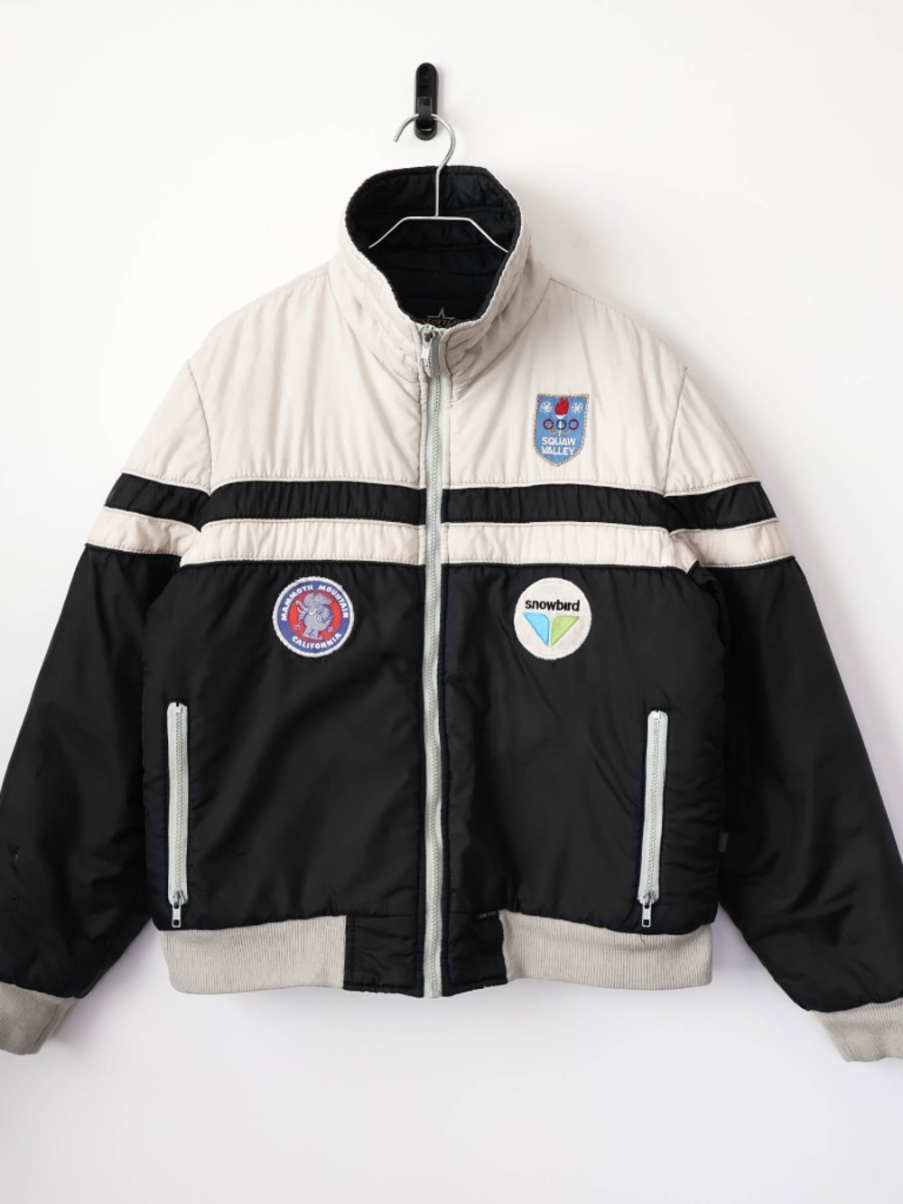 Super Rare True Vintage 1960's US Olympics Puffer Ski Jacket USA Made